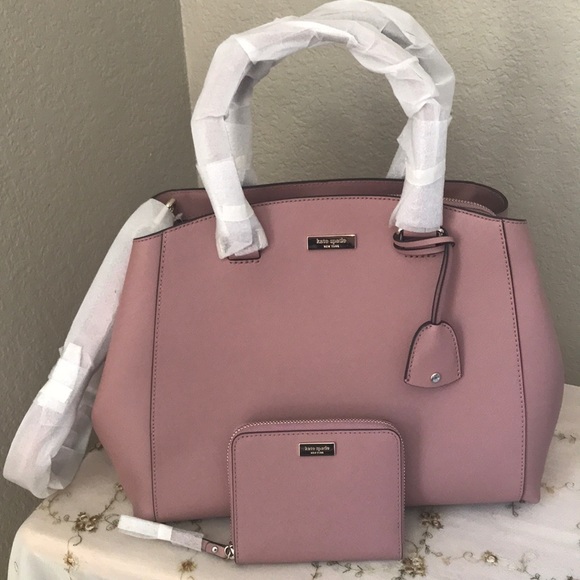 NWT Kate Spade dusty pink satchel bag - Picture 2 of 6